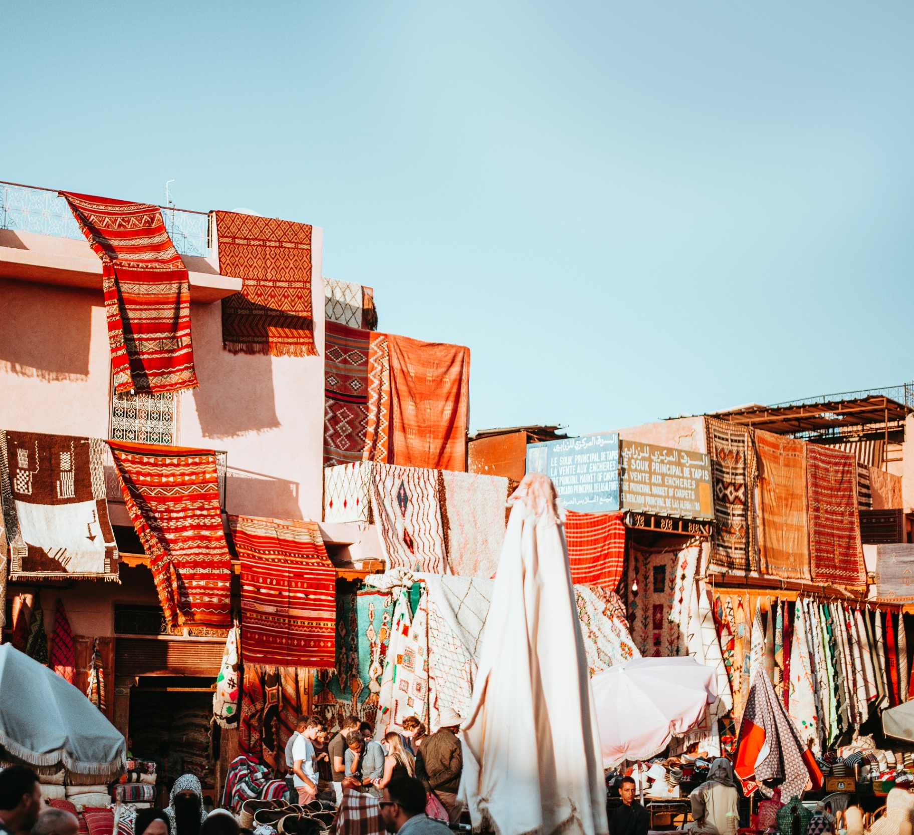 Quartier Médina à Marrakech