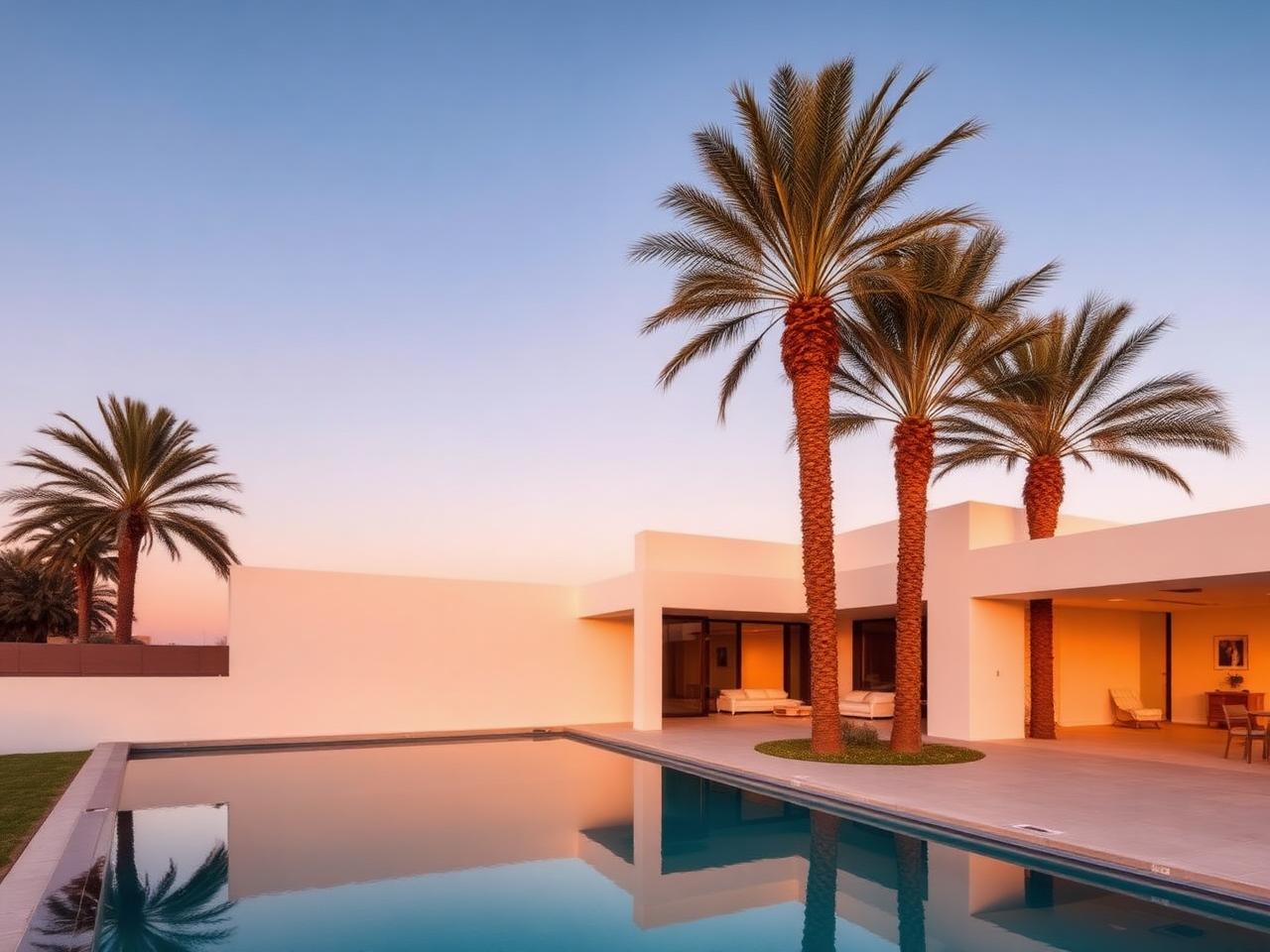 Villa contemporaine avec piscine